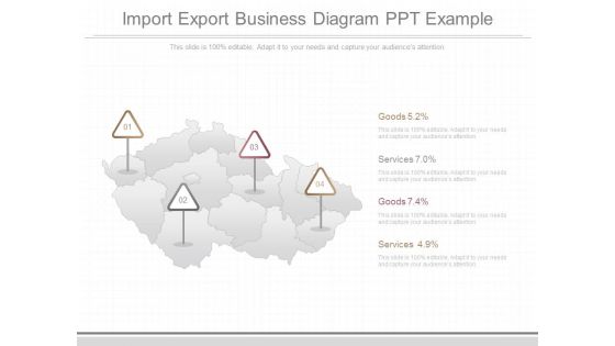 Import Export Business Diagram Ppt Example