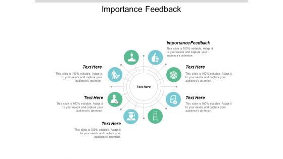 Importance Feedback Ppt PowerPoint Presentation File Background Cpb