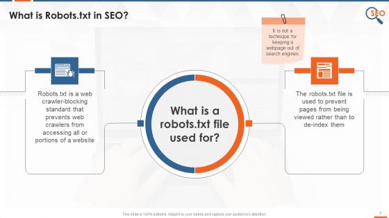 Importance Of Robots Txt File In SEO Training Ppt