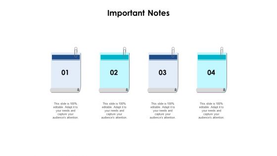 Important Notes Post It Ppt PowerPoint Presentation Styles Format Ideas