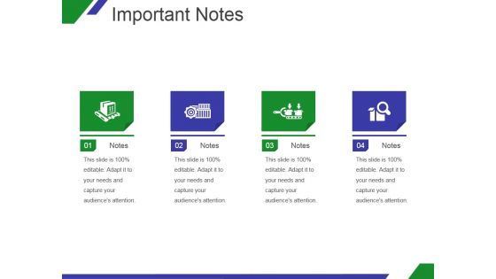 Important Notes Ppt PowerPoint Presentation Files