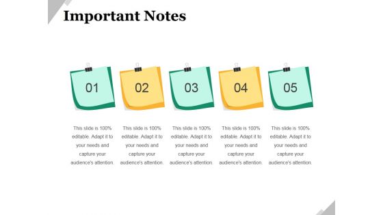 Important Notes Ppt PowerPoint Presentation Outline Visual Aids
