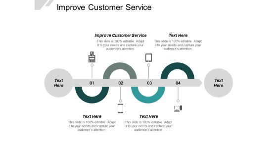Improve Customer Service Ppt PowerPoint Presentation File Deck Cpb