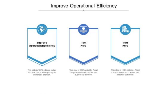 Improve Operational Efficiency Ppt PowerPoint Presentation Pictures Design Inspiration Cpb