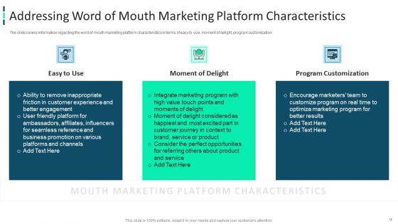 Improving Brand Awareness Through WOM Marketing Ppt PowerPoint Presentation Complete Deck With Slides