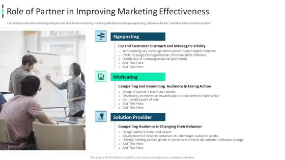 Improving Brand Awareness Through WOM Marketing Role Of Partner In Improving Marketing Effectiveness Demonstration PDF