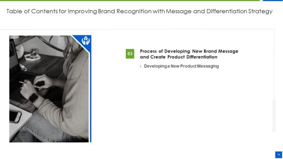 Improving Brand Recognition With Message And Differentiation Strategy Ppt PowerPoint Presentation Complete Deck With Slides