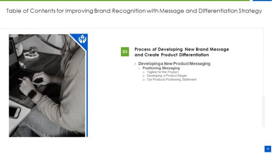 Improving Brand Recognition With Message And Differentiation Strategy Ppt PowerPoint Presentation Complete Deck With Slides