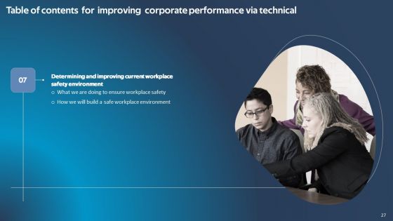 Improving Corporate Performance Via Technical Ppt PowerPoint Presentation Complete Deck With Slides
