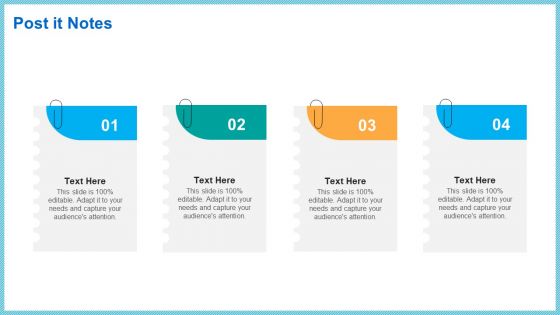 Improving Current Organizational Logistic Process Post It Notes Pictures PDF