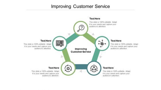 Improving Customer Service Ppt PowerPoint Presentation Diagram Templates Cpb