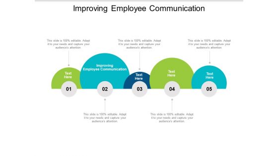 Improving Employee Communication Ppt PowerPoint Presentation Show Themes Cpb