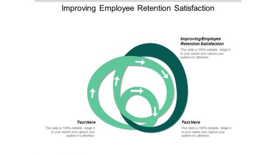 Improving Employee Retention Satisfaction Ppt PowerPoint Presentation Infographics Images Cpb