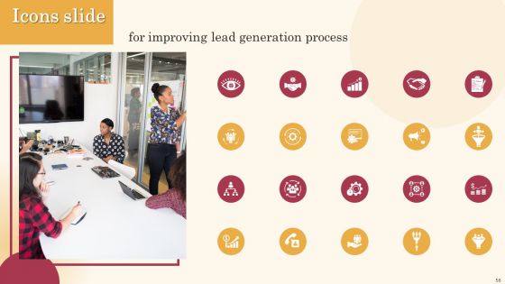 Improving Lead Generation Process Ppt PowerPoint Presentation Complete Deck With Slides
