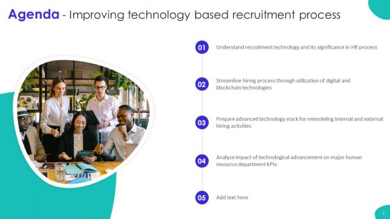 Improving Technology Based Recruitment Process Ppt PowerPoint Presentation Complete Deck With Slides
