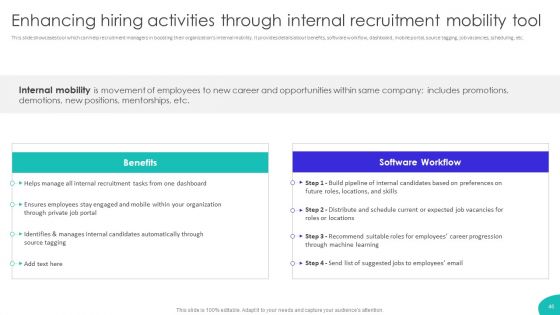 Improving Technology Based Recruitment Process Ppt PowerPoint Presentation Complete Deck With Slides