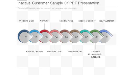 Inactive Customer Sample Of Ppt Presentation