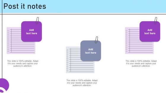 Inbound And Outbound Marketing Tactics For Start Ups To Drive Business Growth Post It Notes Topics PDF