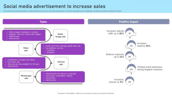 Inbound And Outbound Marketing Tactics Social Media Advertisement To Increase Sales Formats PDF