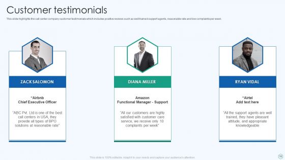Inbound And Outbound Services Business Profile Ppt PowerPoint Presentation Complete Deck With Slides