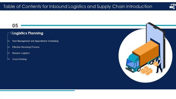 Inbound Logistics And Supply Chain Introduction Ppt PowerPoint Presentation Complete Deck With Slides