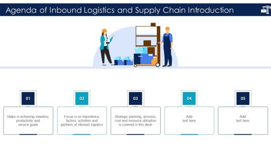 Inbound Logistics And Supply Chain Introduction Ppt PowerPoint Presentation Complete Deck With Slides