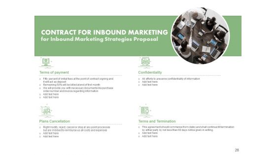 Inbound Marketing Strategies Proposal Ppt PowerPoint Presentation Complete Deck With Slides