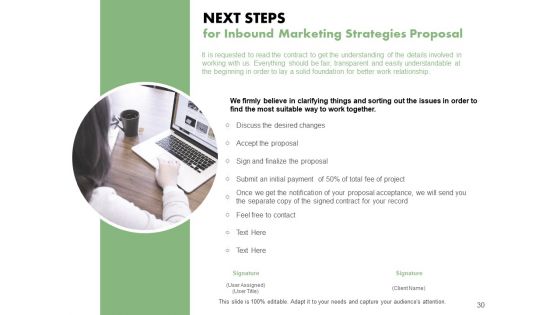 Inbound Marketing Strategies Proposal Ppt PowerPoint Presentation Complete Deck With Slides