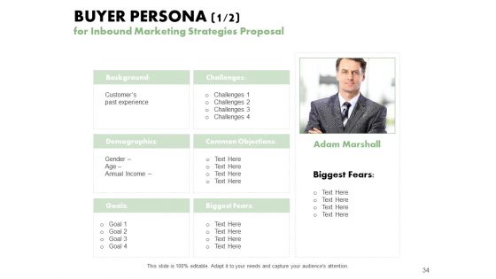Inbound Marketing Strategies Proposal Ppt PowerPoint Presentation Complete Deck With Slides
