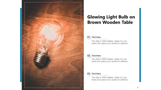 Incandescent Lamp Bulb Gear Ppt PowerPoint Presentation Complete Deck