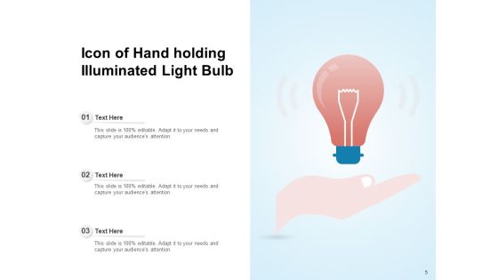 Incandescent Lamp Bulb Gear Ppt PowerPoint Presentation Complete Deck