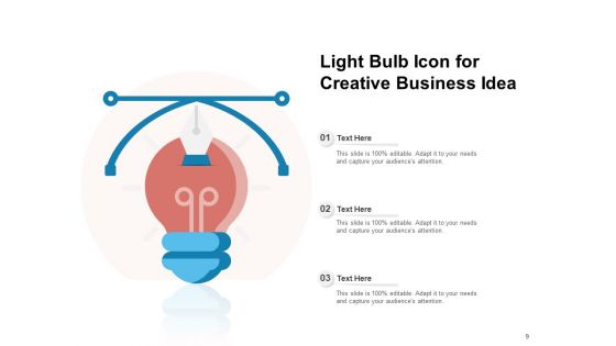 Incandescent Lamp Bulb Gear Ppt PowerPoint Presentation Complete Deck