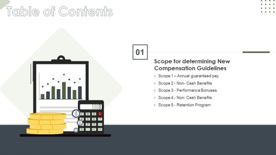 Income Assessment Document Table Of Contents Ppt Icon Example File PDF