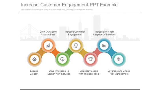 Increase Customer Engagement Ppt Example