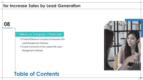 Increase Sales By Lead Generation Ppt PowerPoint Presentation Complete With Slides