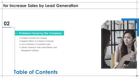 Increase Sales By Lead Generation Ppt PowerPoint Presentation Complete With Slides