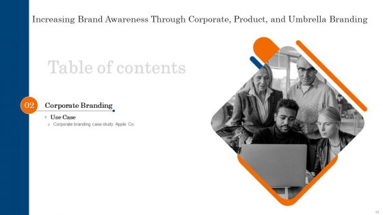 Increasing Brand Awareness Through Corporate Product And Umbrella Branding Ppt PowerPoint Presentation Complete Deck With Slides