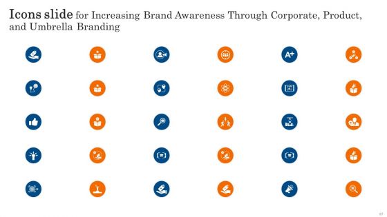 Increasing Brand Awareness Through Corporate Product And Umbrella Branding Ppt PowerPoint Presentation Complete Deck With Slides
