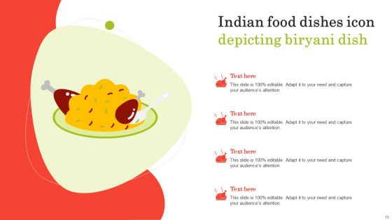 Indian Food Dishes Ppt PowerPoint Presentation Complete Deck With Slides