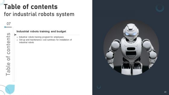 Industrial Robots System IT Ppt PowerPoint Presentation Complete Deck With Slides