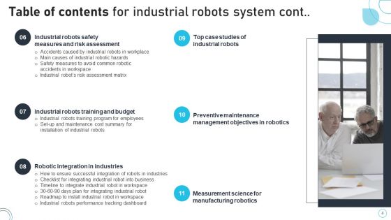 Industrial Robots System IT Ppt PowerPoint Presentation Complete Deck With Slides