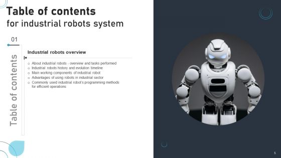 Industrial Robots System IT Ppt PowerPoint Presentation Complete Deck With Slides