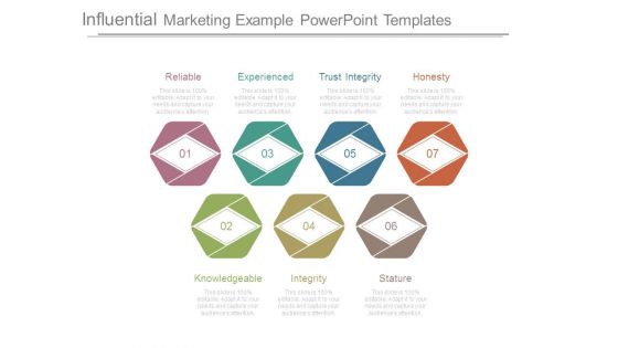 Influential Marketing Example Powerpoint Templates