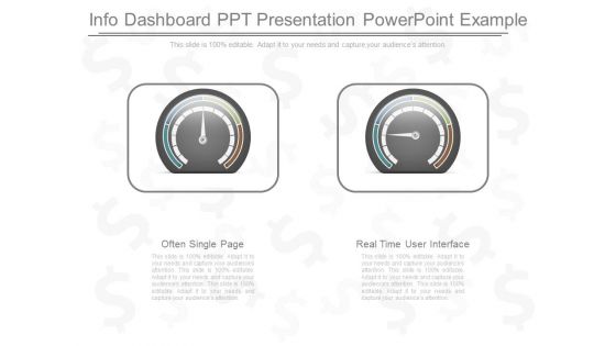 Info Dashboard Ppt Presentation Powerpoint Example