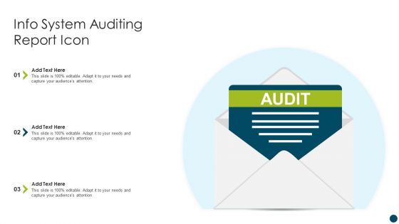 Info System Auditing Report Icon Microsoft PDF Info System Auditing Report Icon Microsoft PDF
