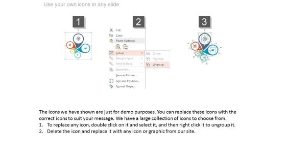 Infographic Chart For Marketing Information Powerpoint Slides