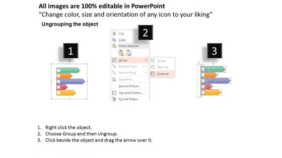 Infographic Diagram With Percentage Values Powerpoint Template