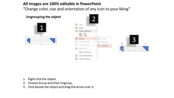 Infographic For Five Steps Display Powerpoint Templates