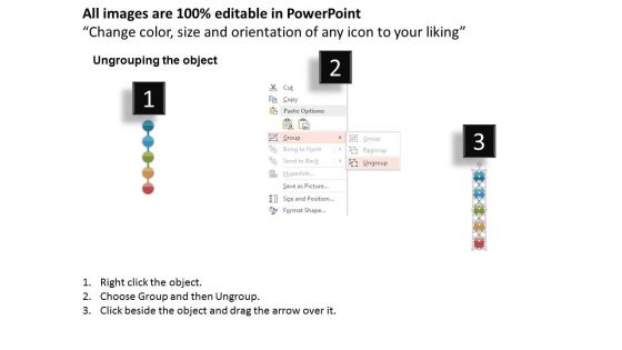 Infographic For Percentage Growth Powerpoint Templates