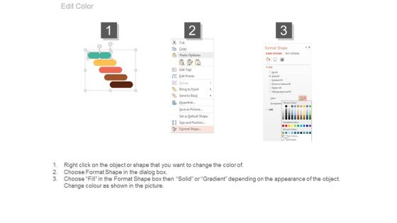 Infographic Steps For Marketing Research Powerpoint Template